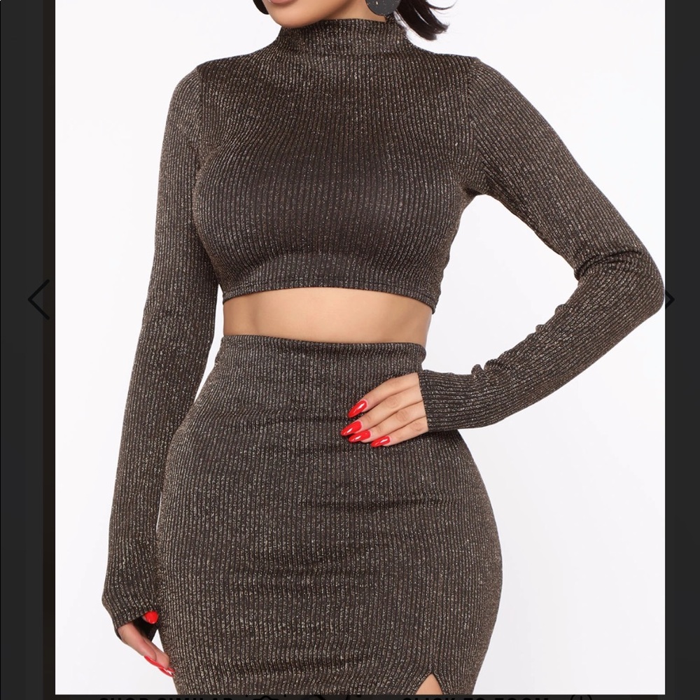 🥀DONATING 12/30 Skirt Set High Waist - Picture 1 of 9